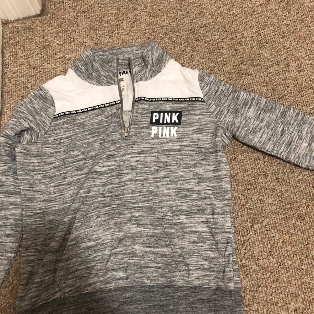 Pink Quarter Zip